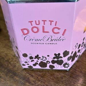 Rare Bath And Body Works discontinued Crème Brûlée Scented Candle